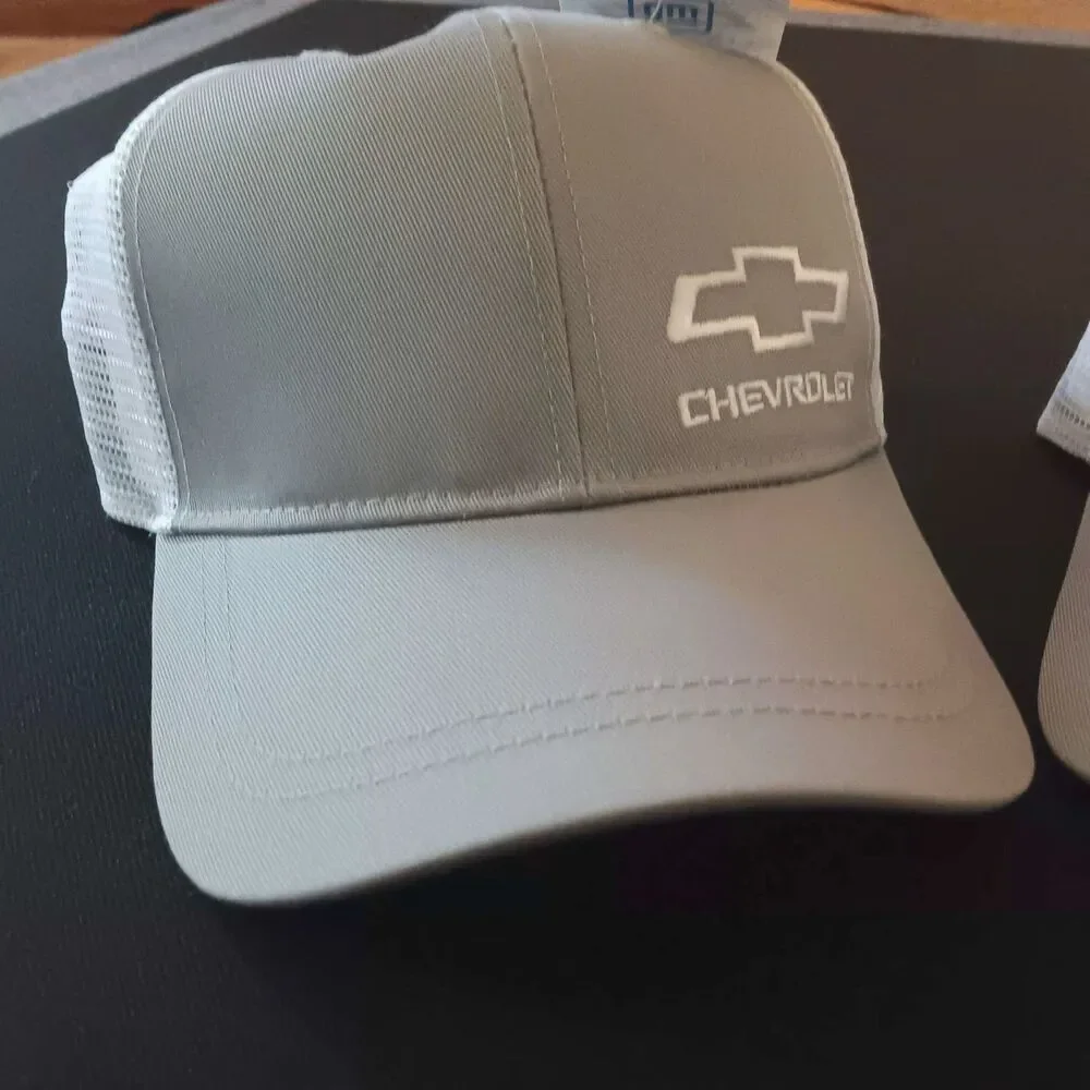 Chevrolet Gray Snapback Mesh Hat